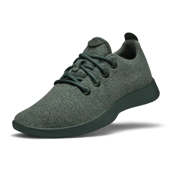 Allbirds Tuke Matcha Wool Runners Sz 7 - Picture 1 of 8